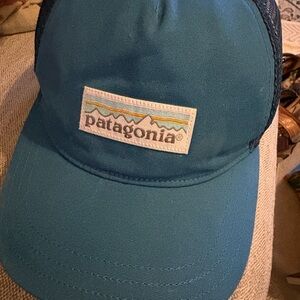 Patagonia Blue Trucker Hat